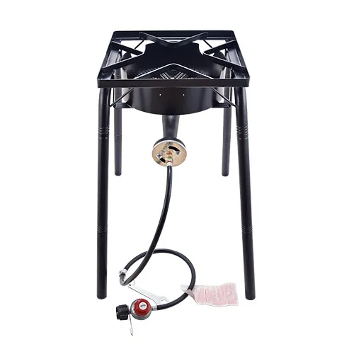 Heavy duty high pressure single burner