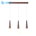 Lámparas colgantes de madera LEDER Cool