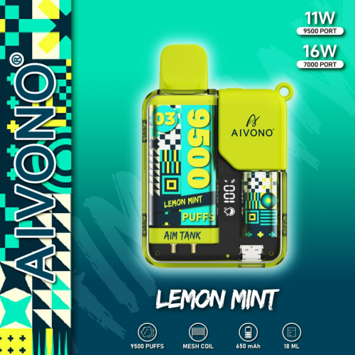 AIVONO AIM TANK 9500PUFF Disposable Vaping device CN