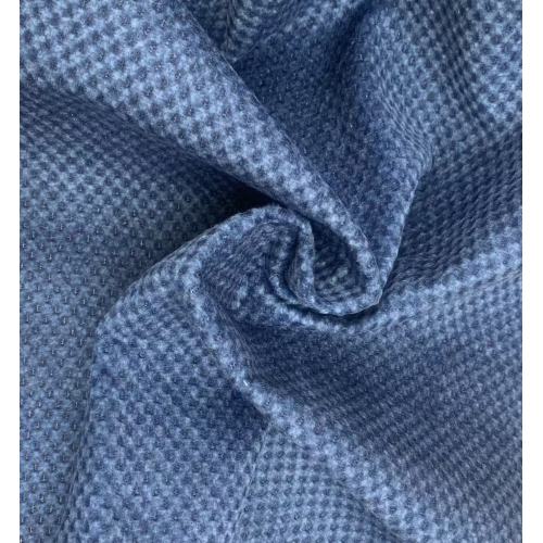 Tela de terciopelo en forma de panal Tela de sofá con textura simple