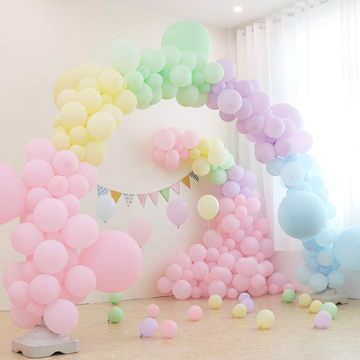 Assorted Colors Thick Latex Balloons - Perfect for Birthday Parties, Weddings, and Baby Showers (100pcs, 10-inch)