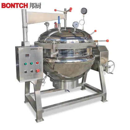 BONTCH Industrial Steam Automatic Cooking Mixer Machine