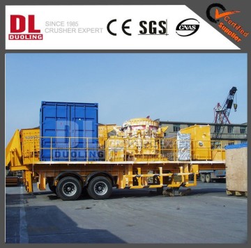 DUOLING LARGE CAPACITY PORTABLE STONE CRUSHERS MOROCCO WITH ISO APPROVAL