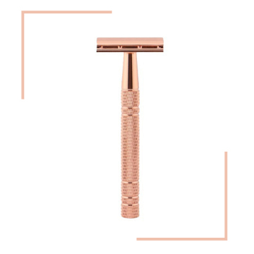 Custom Luxury Aluminum Alloy Double-Edge Safety Razor: Precision Grooming for the Modern Gentleman