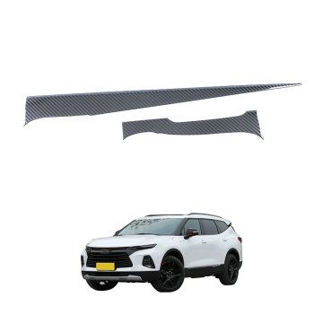 OEM Automotive Stainless Steel Carbon Fiber Interior Accessories for 2020 Chevrolet Blazer Center Trim Bar