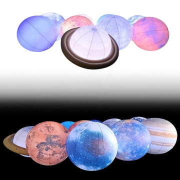 Custom LED Lighting Inflatable Planetary Balloons for Party and Event Decor