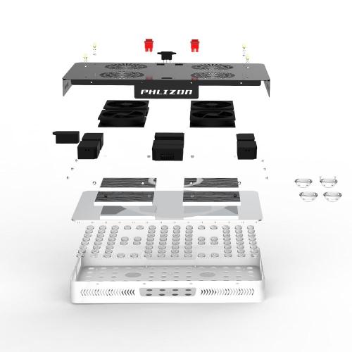 Populer 2000W COB LED Grow Light Jual