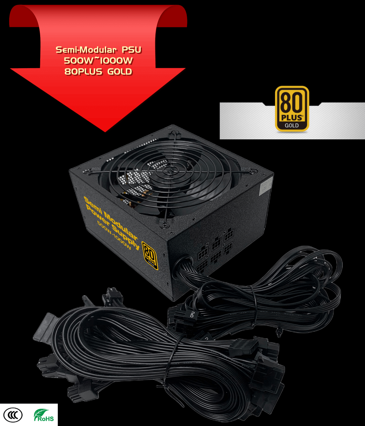 80plus Gold 110V Power Supply