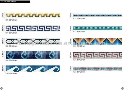 Borders of Mosaic Tiles