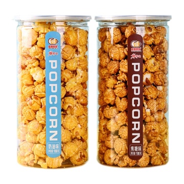 China Imported Casual Food: Rainbow Popcorn with Various Flavors of Cream