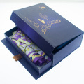 Luxury Scarf Packaging Custom Drawer Magnetic Present Box