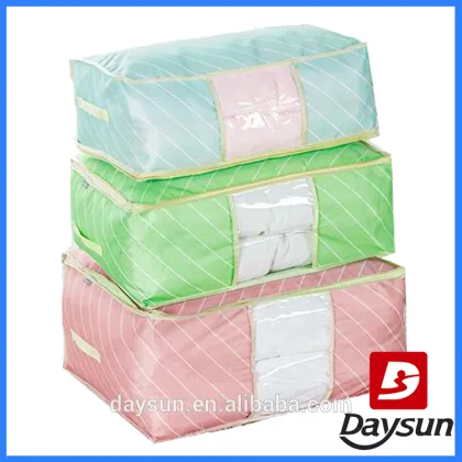 New products quilt cover packaging bags quilt storage cover pvc quilt bedding packaging