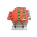 100lpm 3 levers hydraulic sectional hand control valve