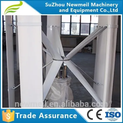 Vertical Wind Power Turbine Generators For The Home