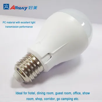 7W LED Rechargeable Emergency Bulb Light