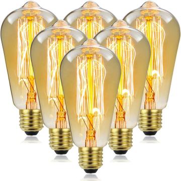 VINTAGE ST64 40W E27 EDISON LIGHT LIMK