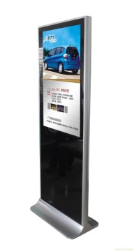 HD wireless floor stand digital signage, oled large touch screen display