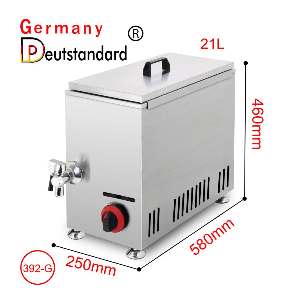 Gas Hot Dog Fryer Hotdog Bun Fryer Utilisation commerciale