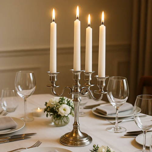 Long Clear candles white Lasting Burning Home Candles
