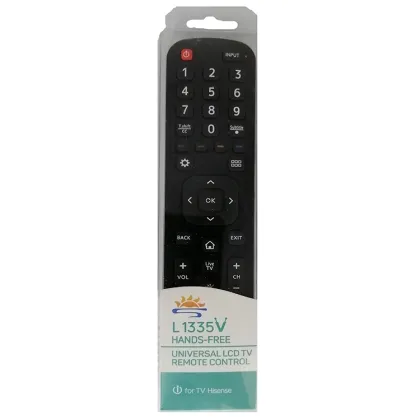 Factory Price Hot Sale Universal IR Remote Control TV Control Remote L1335V For HISENSE LCD/LED TV Remote With YouTube Function