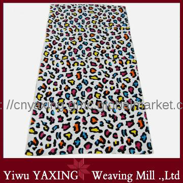 Microfiber beach towels printing