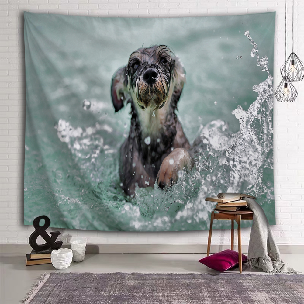 Dog In Water 1