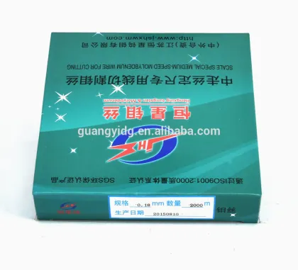 CNC Wire Cut Parts Hengxing Molybdenum Wire