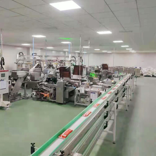 Automatic spaghetti pillow bag packaging machine