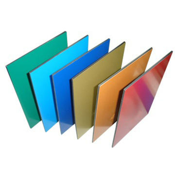 Composite Aluminum Panels for Wall Decorative Cladding - Solid Bright Colored Panels
