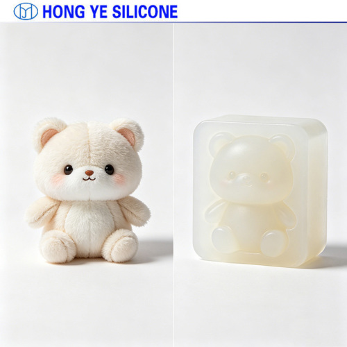 Super elastic silicone for flexible finished articles