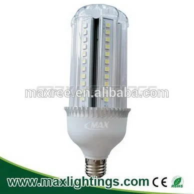 High lumens Dimmable 15w SMD led bulb aluminium+pc cover E27 led corn light 5050SMD . CE ROHS approved led corn light