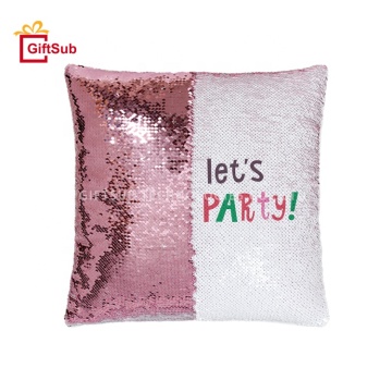 Color-Changing Reversible Sequin Pillow Cover: Adding Fun and Style to Sofa Home Decorations