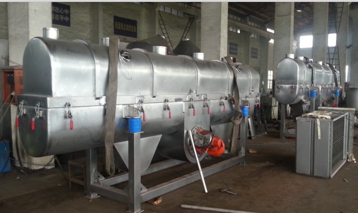 Magnesium chloride vibrating fluid bed drying machine