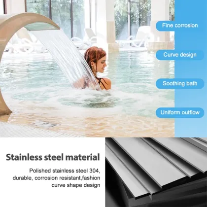 Bali Waterfall Stainless Steel Water Curtain