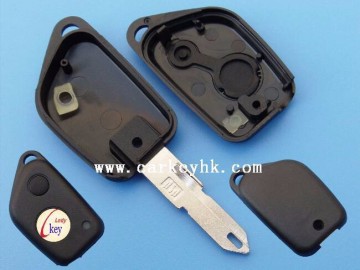 HOT Sale Peugeot 206 2 buttons remote key shell for car key case