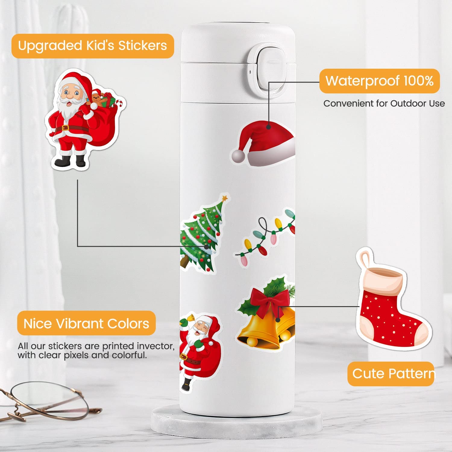 สติกเกอร์คริสต์มาส Christmas Stickers
