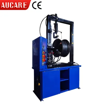 Portable Wheel Straightening Machine - Car Rim Straightening Equipment with Hydraulic Jack