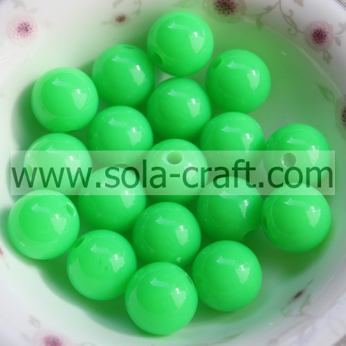 Boule de perles fluorescentes acryliques de haute qualité en gros 