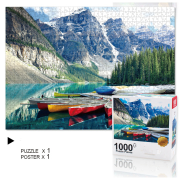 Momo & Lychee 1000 pieces Lake Puzzle Jigsaw Puzzle