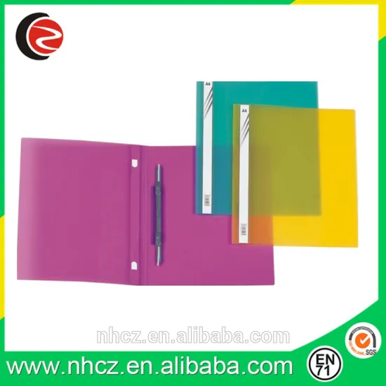 A4 Stationery Office PP Binder Folder