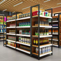 Supermarket Four-column Display Shelf