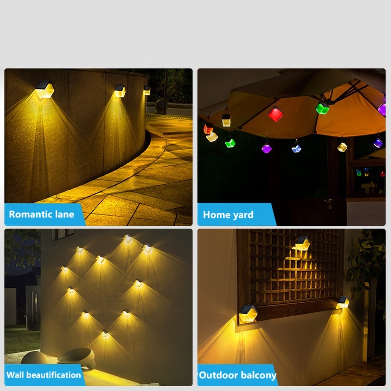 hanging solar garden light