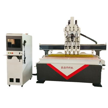 Multi Head ATC Nesting CNC Router for Kitchen Cabinet Making - Wood Carving CNC Machine 2030-2040