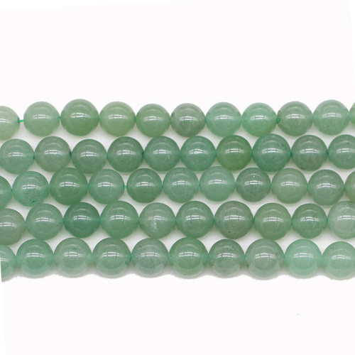 Artisanat aventurine verte perles rondes de bijoux