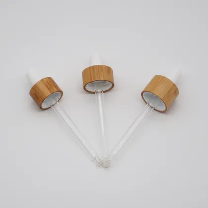 Bamboo Cosmetic Package Bamboo Essential Oil Bottles