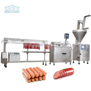 Automatic 35 kg Vacuum Sausage Filler Machine with Twist Linker