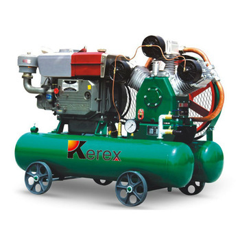 Diesel piston air compressor W3128 for mining
