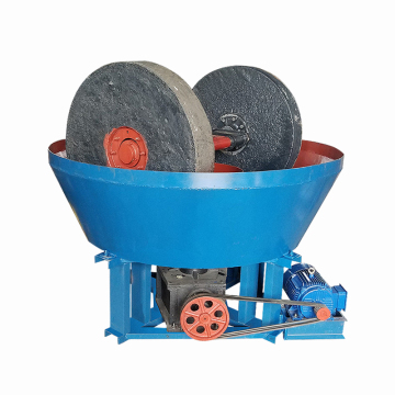 Çift Roller Altın Taşlama Makinesi - Altın Mineral İşleme İçin Islak Pan Fabrikası