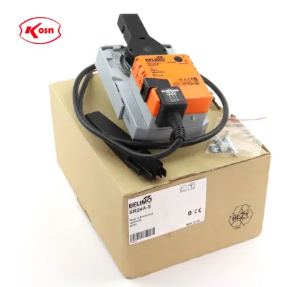 BELIMO SR24A-5 AC/DC 24 V 20 Nm Rotary Actuator for Butterfly Valves: Precision Control Solution