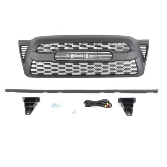 LED Bumper Front Grill Car Grille Parilla for Tacoma 2005-2011